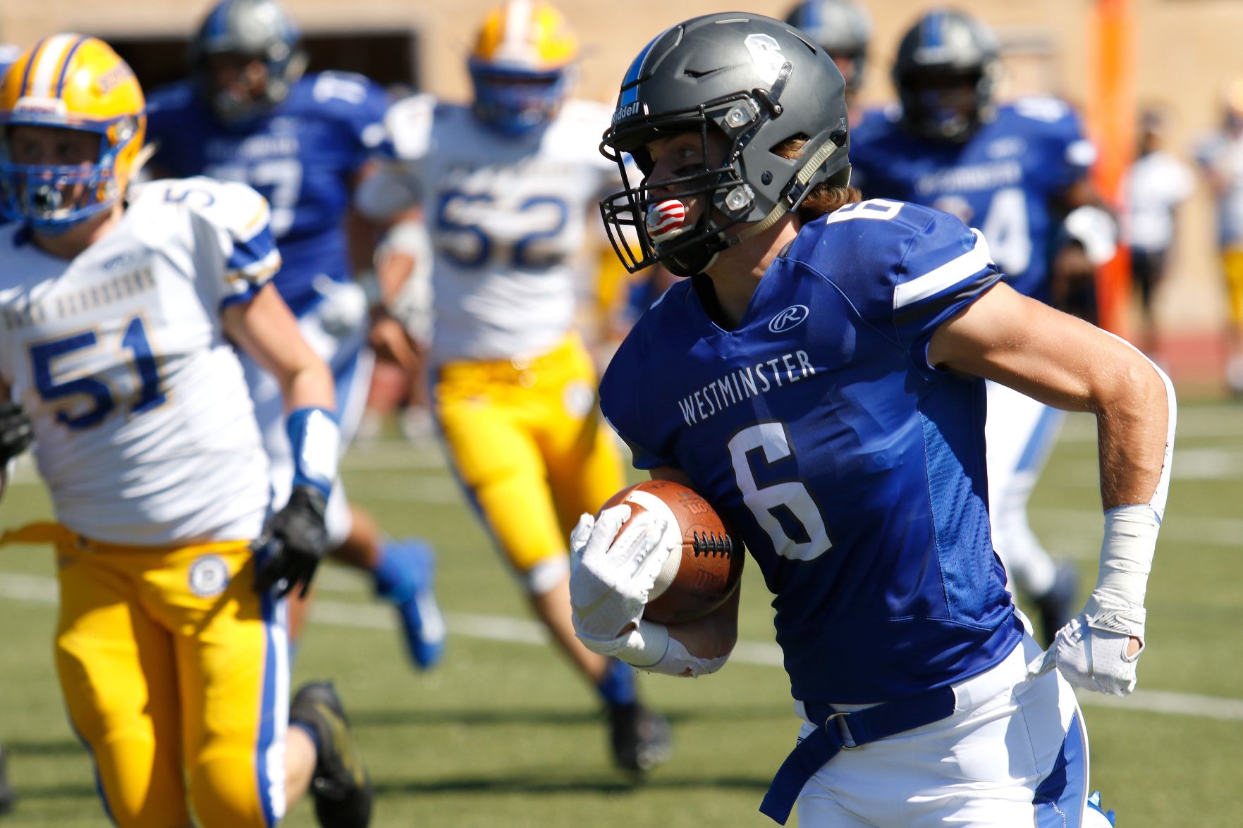 John Burroughs at Westminster Football